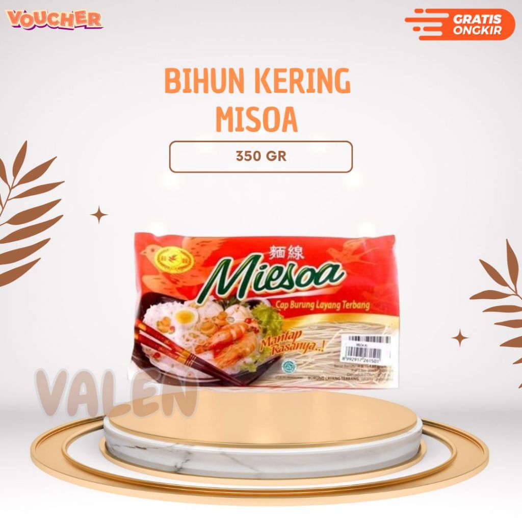 

Bihun Kering MISOA Besar - CAP BURUNG LAYANG TERBANG - HALAL