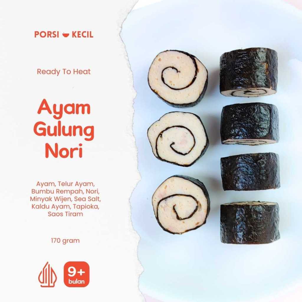 

Ayam Gulung Nori - Homemade Frozen Tinggi Protein - Tanpa MSG & Pengawet