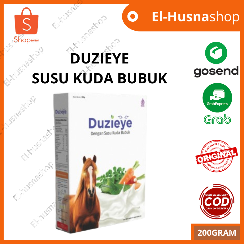 

Duzi Eye Susu Kuda Bubuk Murni Nutrisi Mata Asli Original