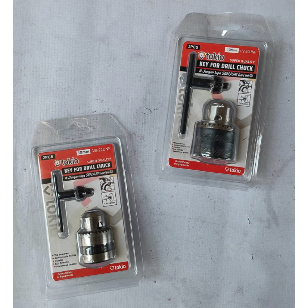 KEPALA BOR LISTRIK DRAT DRILL 10MM 13MM KUALITAS PREMIUM