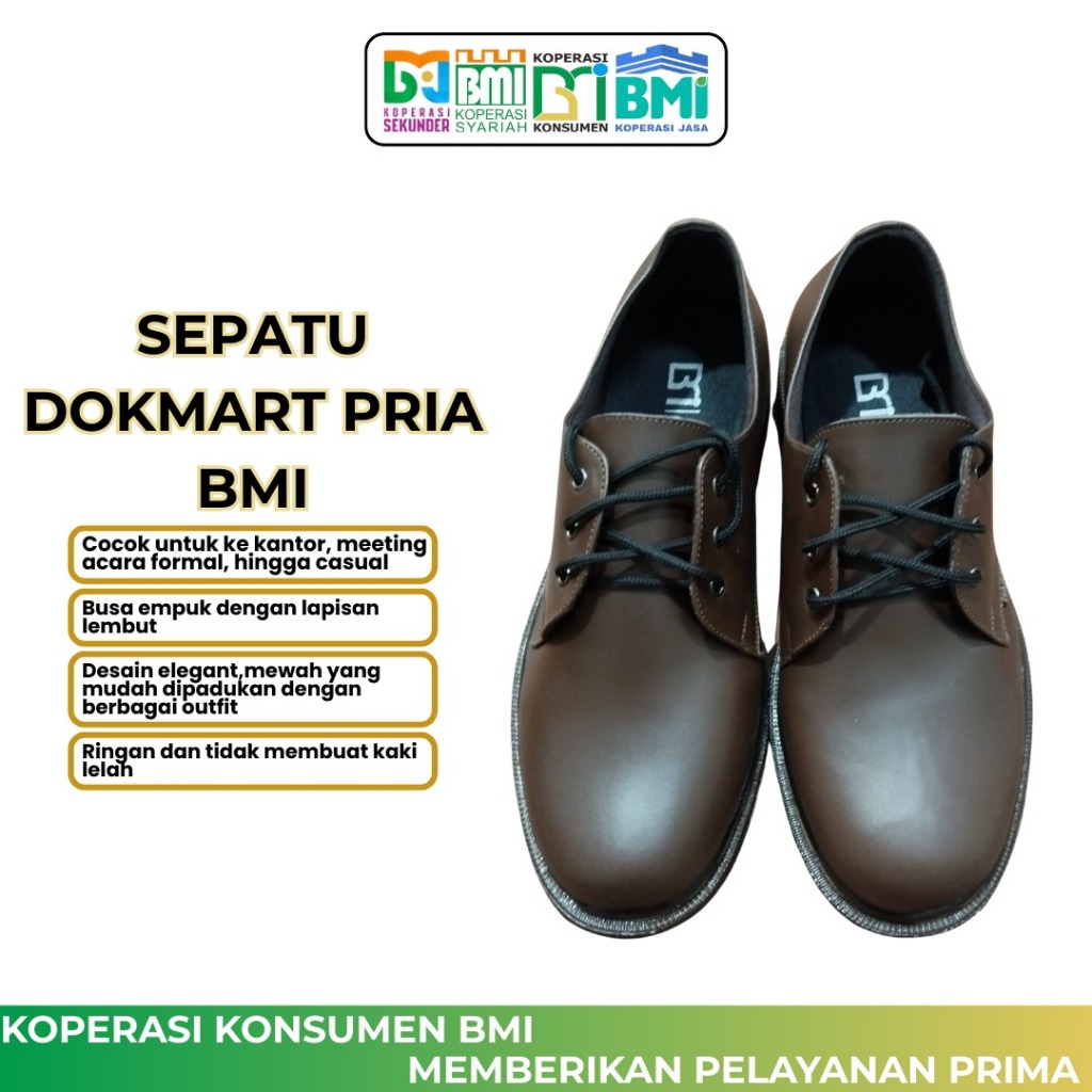 SEPATU / DOKMART / PRIA / BMI / SEPATU DOKMART PRIA BMI