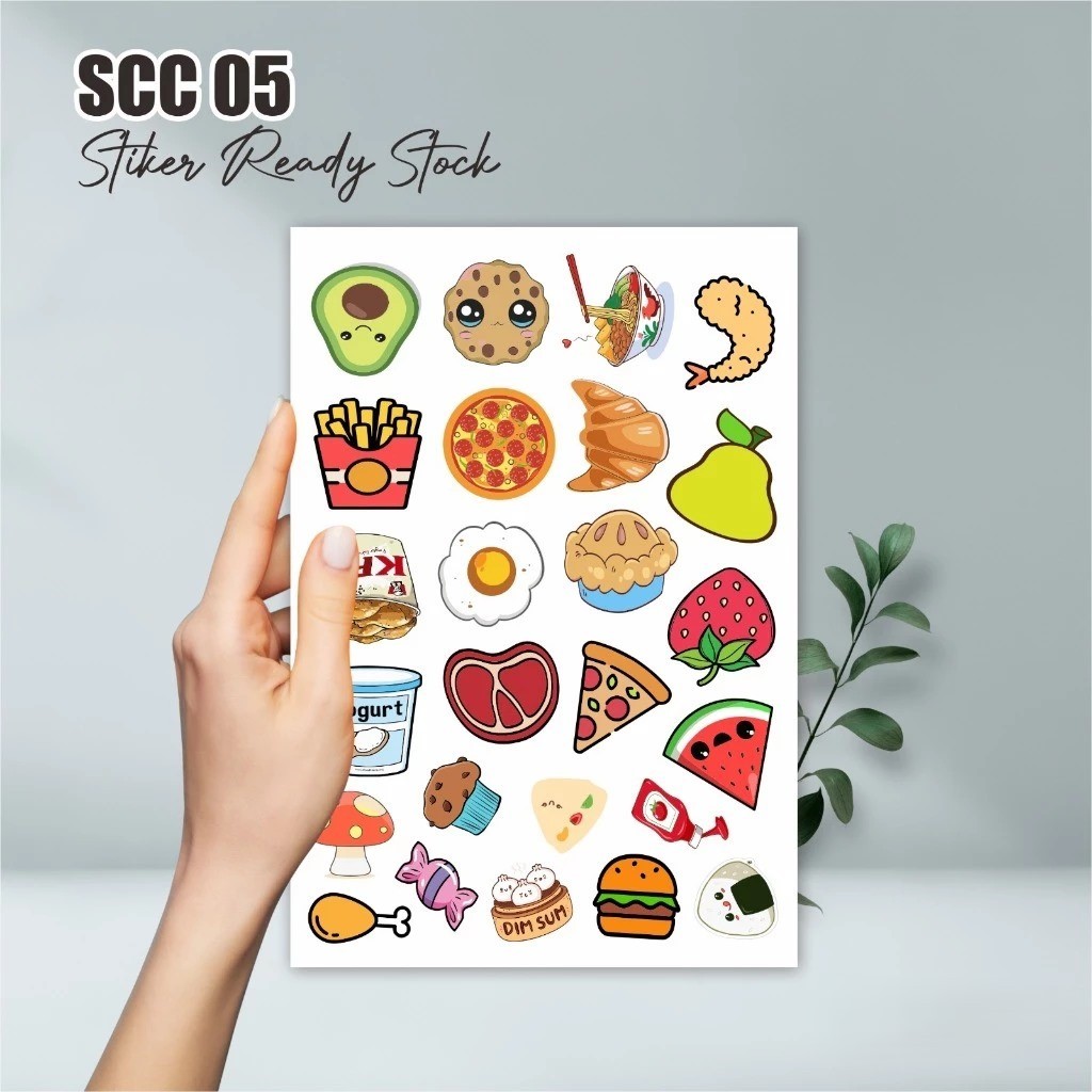 

STIKER KARAKTER MURAH - STIKER VINYL COLOUR TAHAN AIR READY STOCK