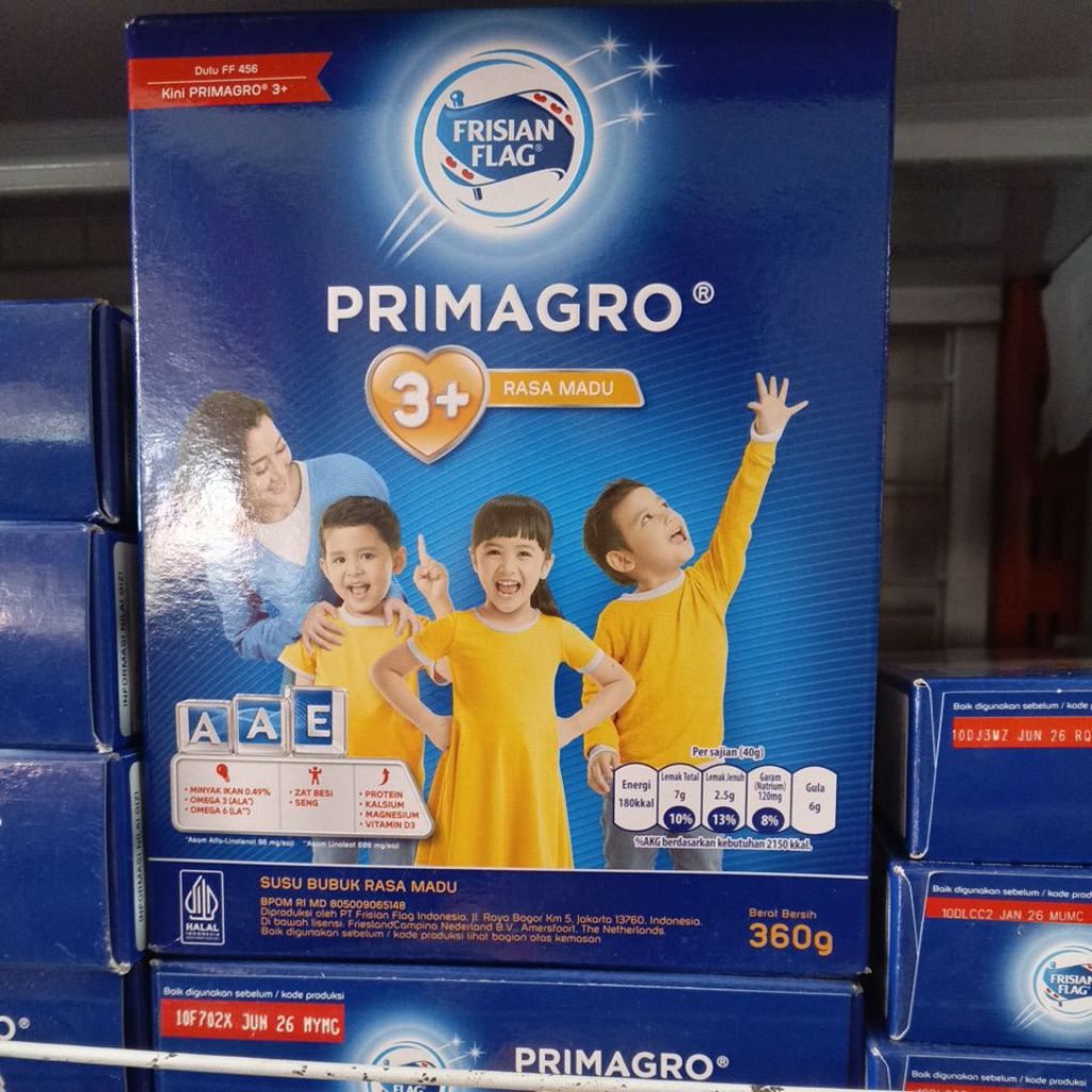 

Frisian Flag 3+ Madu 360 g