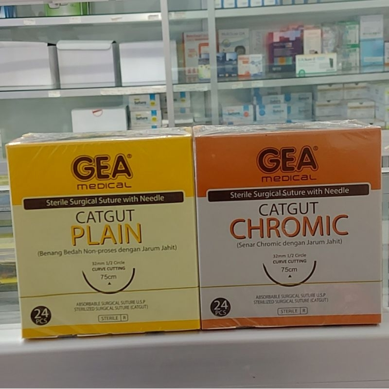 Catgut GEA Chromic Plain With Needle