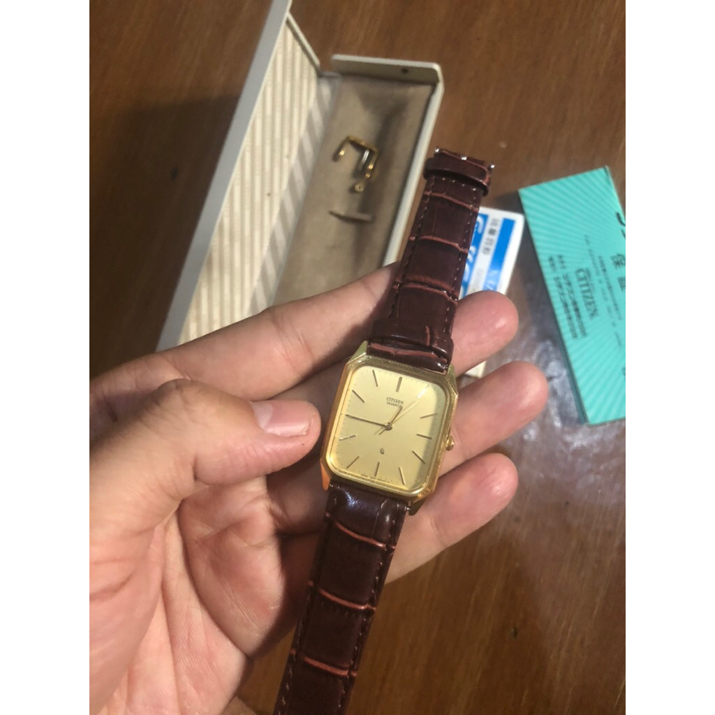 citizen tank pria kondisi nyala original japan