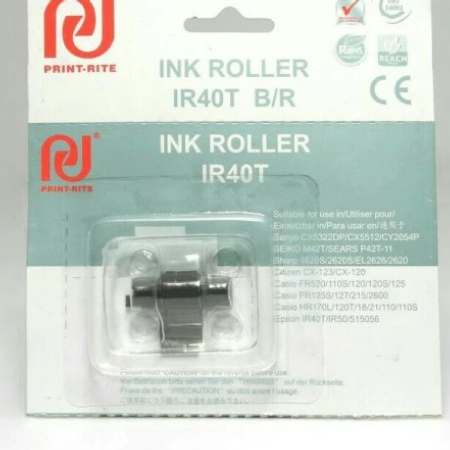 Tinta Roll IR-40T for Casio Calculator - Black and Red Ink / Tinta Kalkulator Struk
