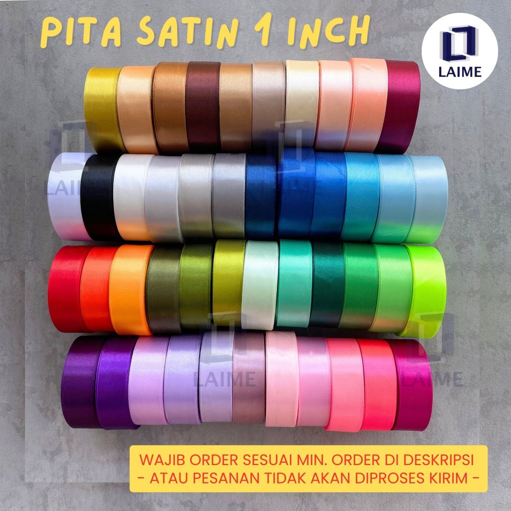 

Pita Satin 1 Inch - 2.5cm 2,5cm 2.5 cm 2,5 cm