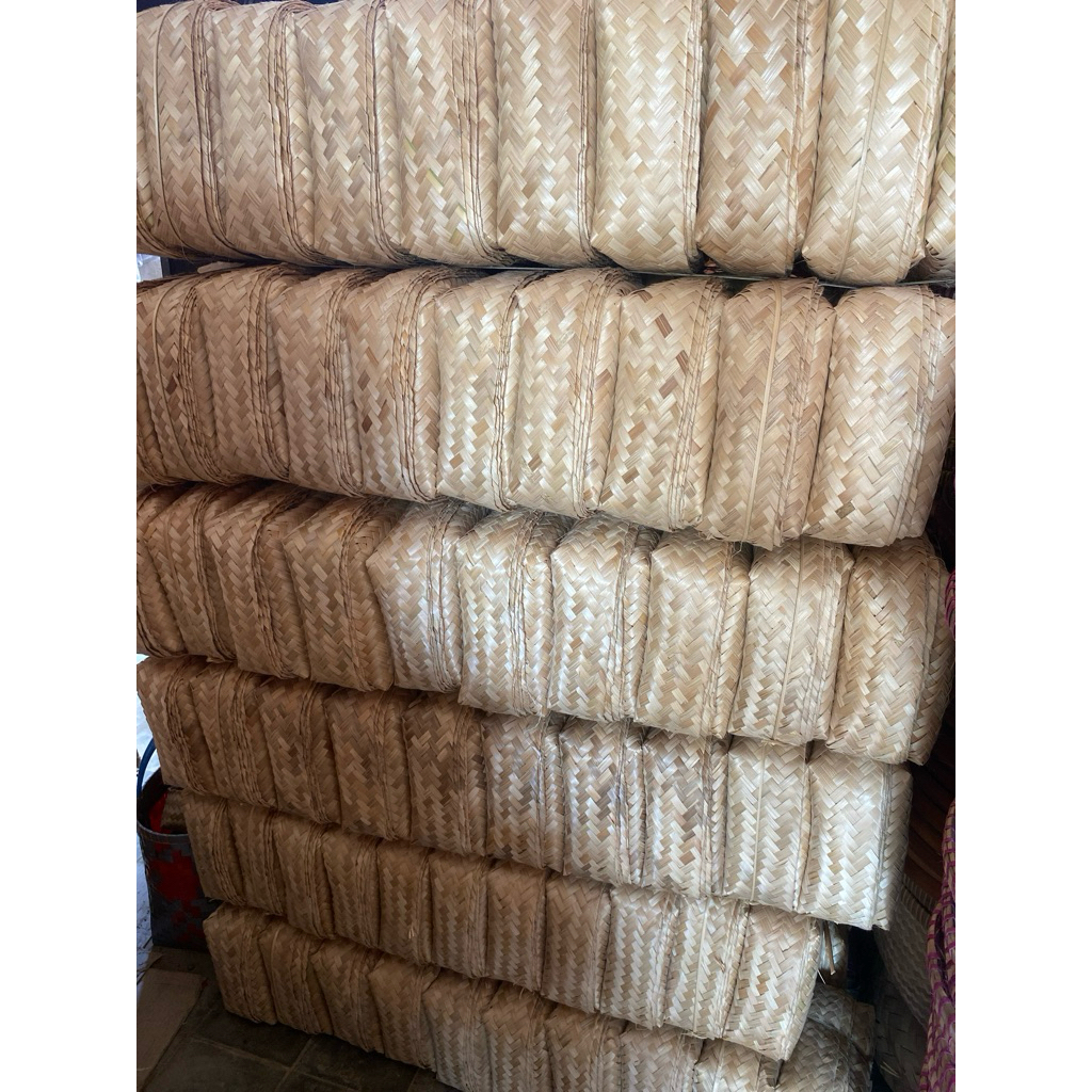 besek bambu 20x20 sepasang grosir besek box nasi dan kotak Hampers