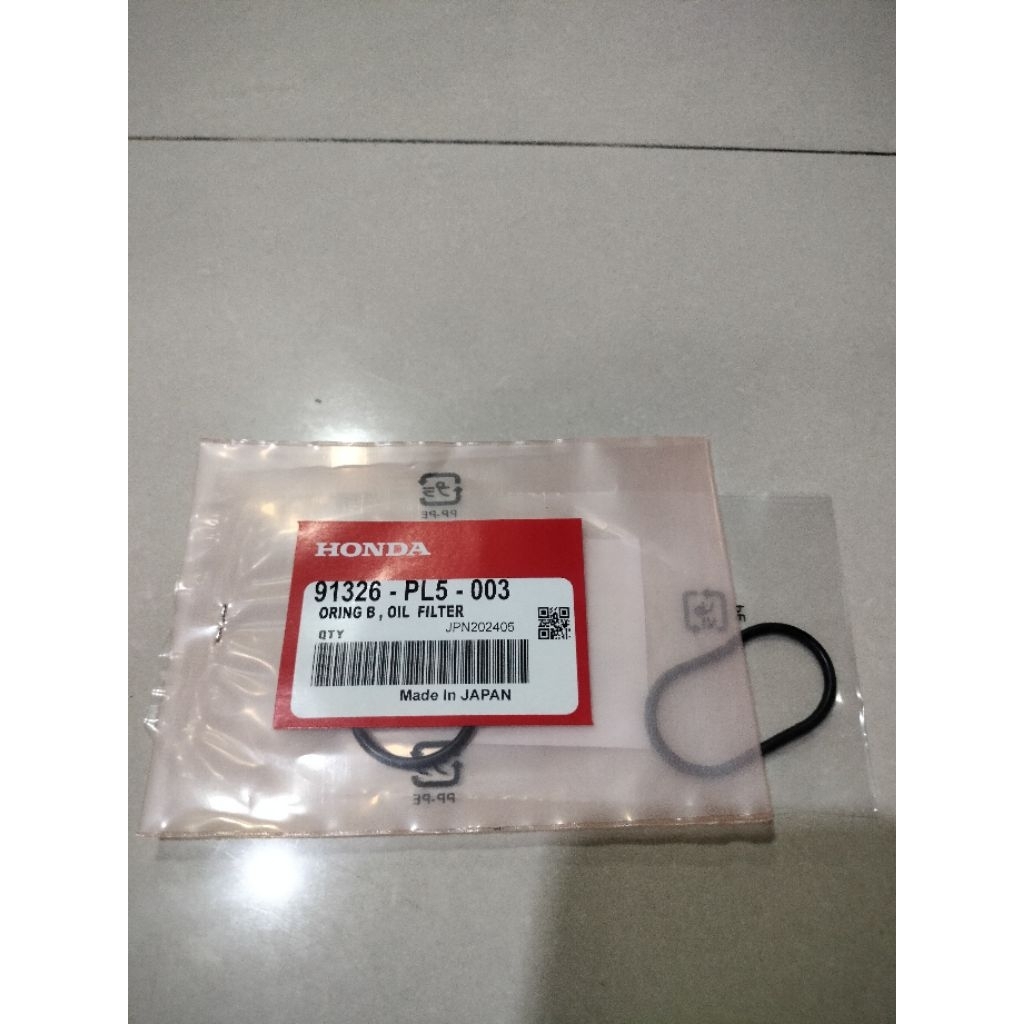 Seal oring pompa rumah filter oli Honda CRV gen4 rm3 2.4cc Accord cp2 2008/2012 Odyssey rb3 2009/201