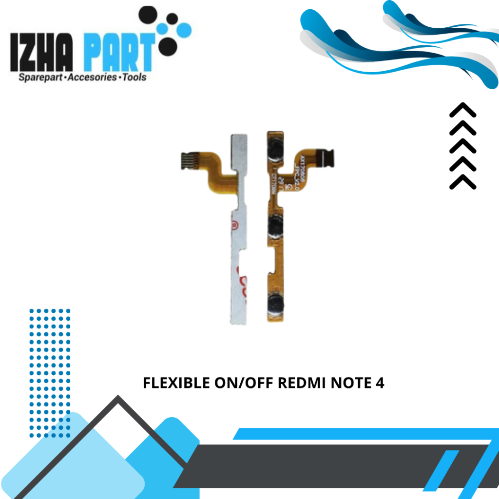 Flexible On Off Xiaomi Redmi Note 4
