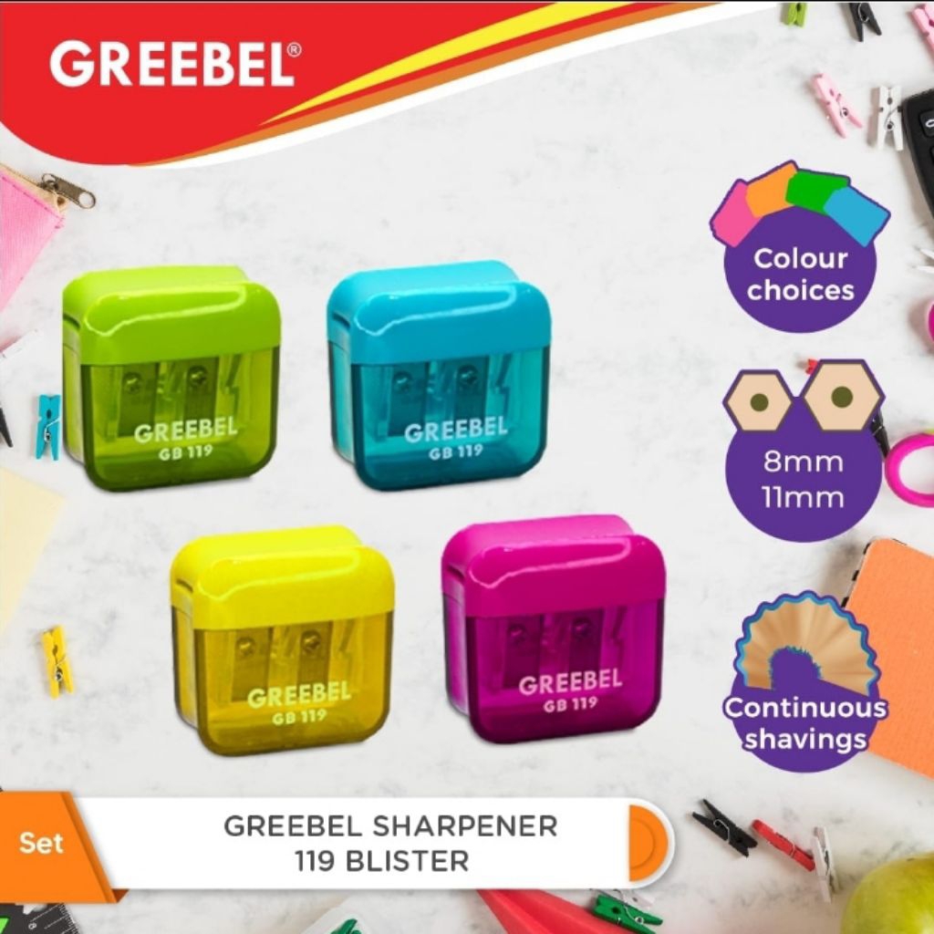 

RAUTAN / SHARPENER 119 color -GRE11