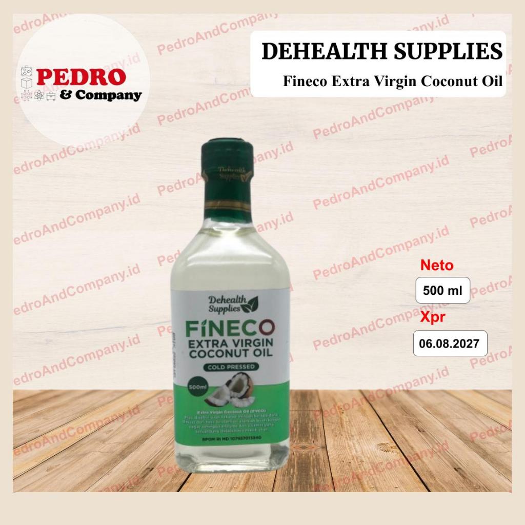

Dehealth Supplies Fineco Extra Virgin Coconut Oil 500 ml minyak kelapa