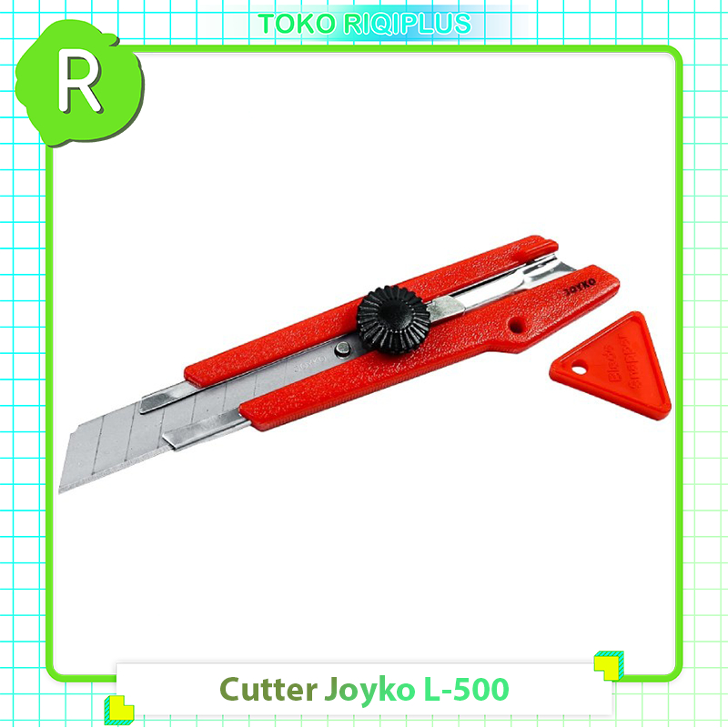 

Cutter Joyko L-500 Untuk Kertas,Plastik,Benang,Kardus,dan Lain-lain