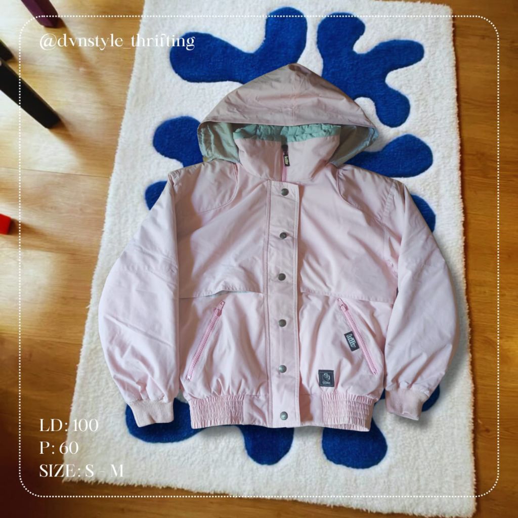 ORIGINAL Gorpcore GoreTex by Killy Asics Pink Color | Jaket gunung cewek