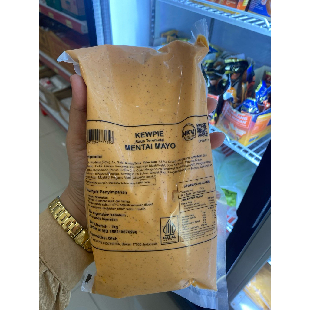 

SAUS MENTAI KWEPIE 1kg