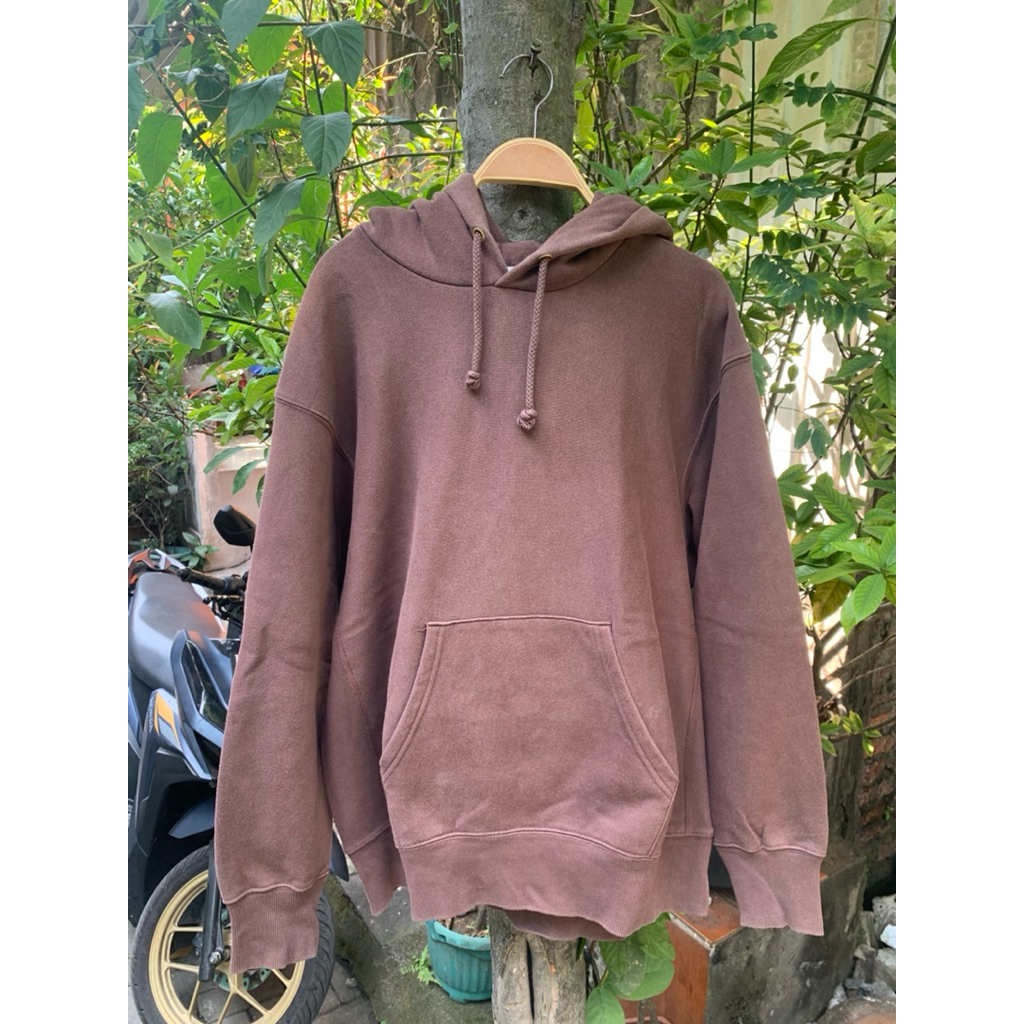 Hoodie GU Reverse Weave