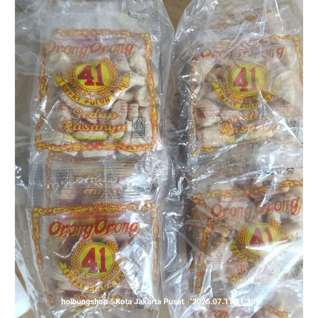 

Orong Orng jajanan ,cemilan, Sedap Rasya 41 kemasan baru