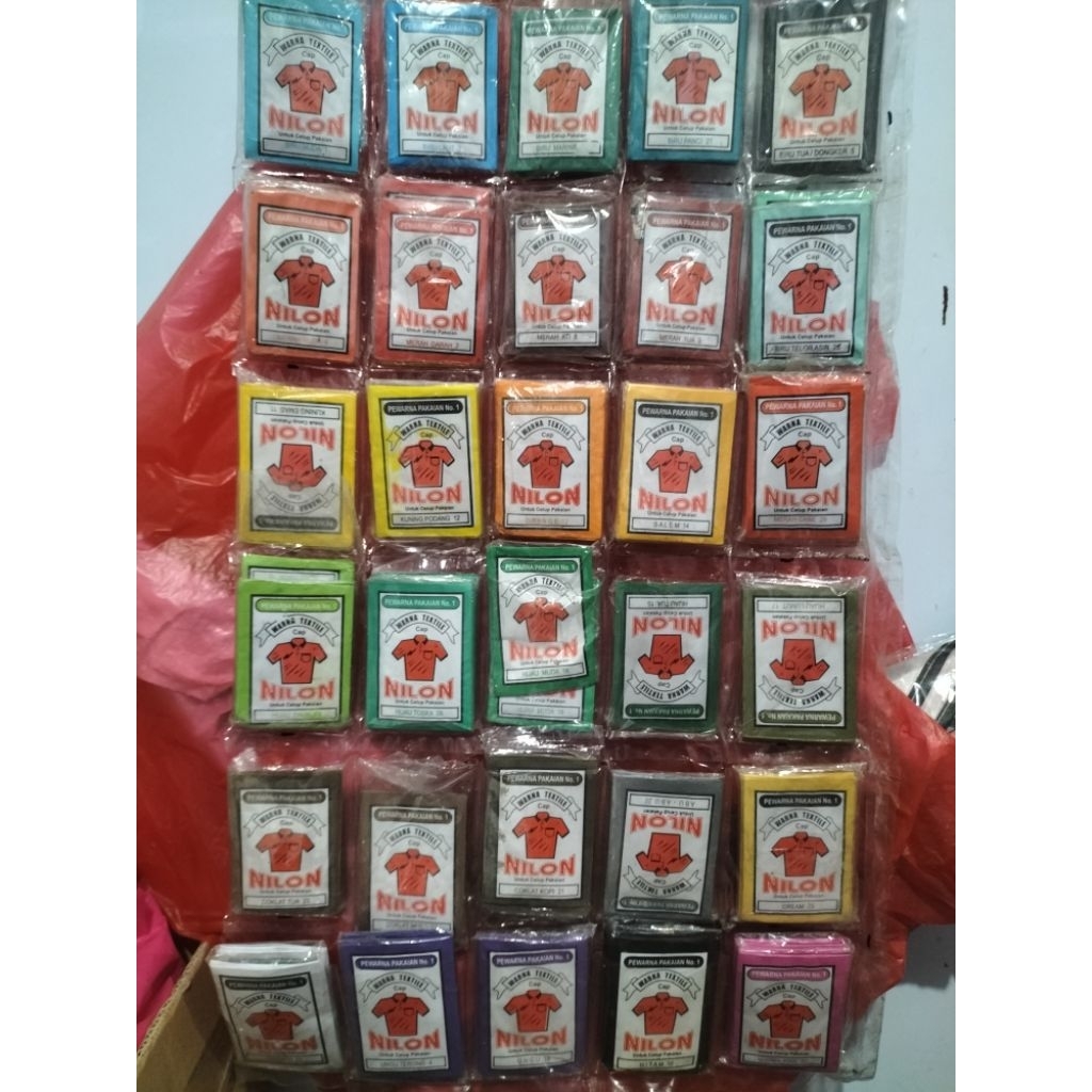 wenter wantex Nilon pewarna pakaian tekstil