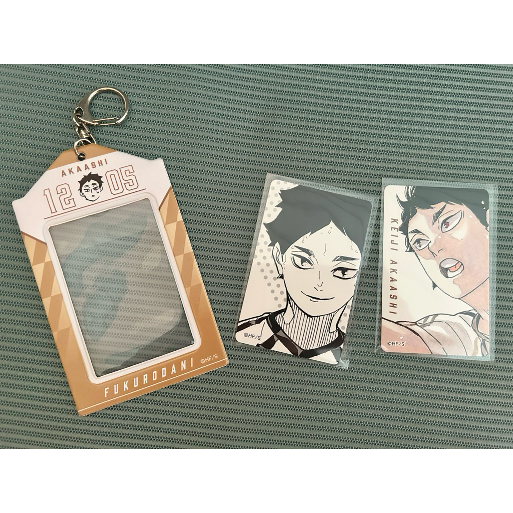 card holder haikyuu akaashi