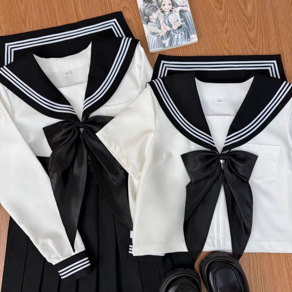 seifuku - seragam sekolah jepang model dasi hitam