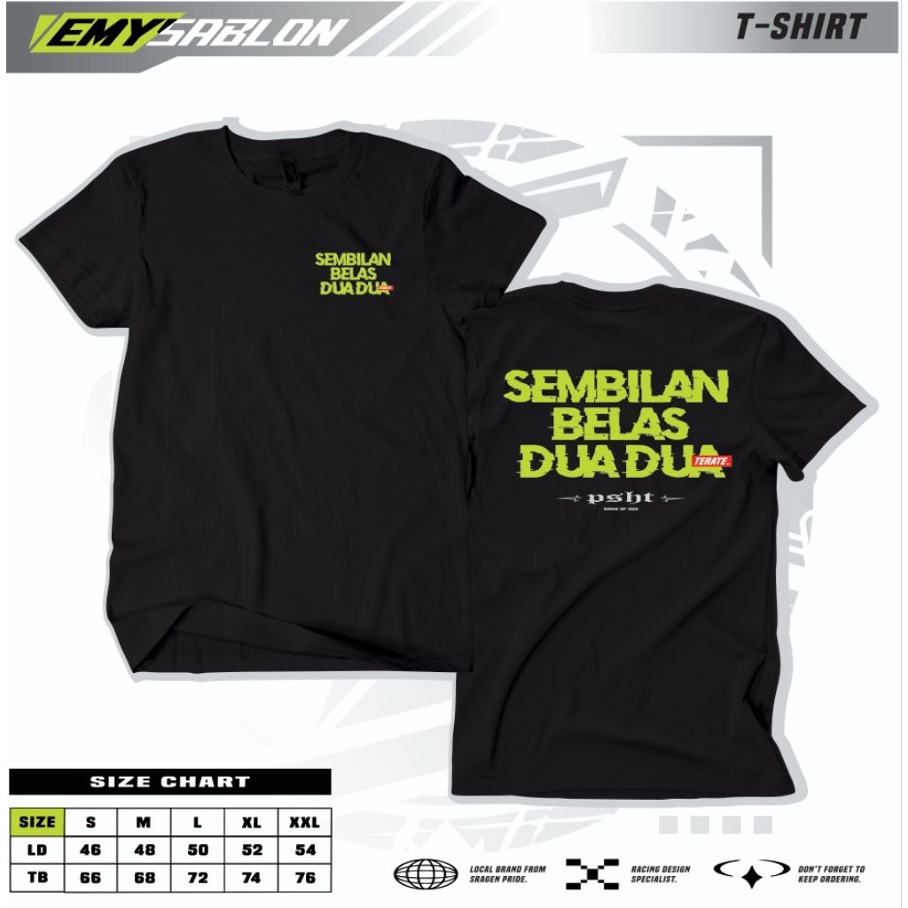 Kaos PSHT/Kaos Hati Bersinar/Kaos PSHT Desain simple /Kaos PSHT Terbaru /Kaos PSHT Viral /Kaos PSHT 