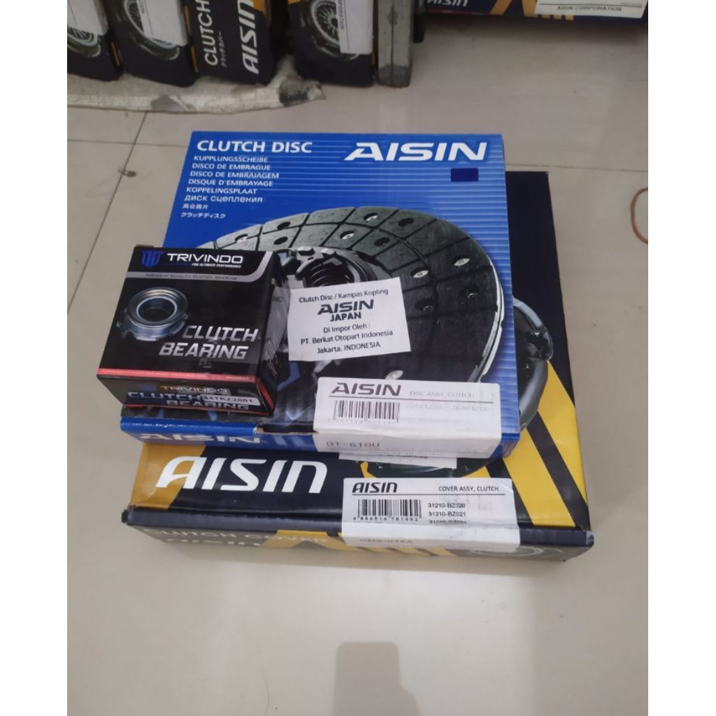 Plat kopling set Avanza 1.3 Xenia kampas kopling set ori aisin