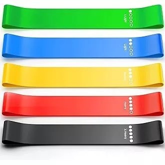 AVA Resistance Band Karet Latihan Fitness Set Elastis Paha & Kaki Workout Olahraga Sepakbola Futsal