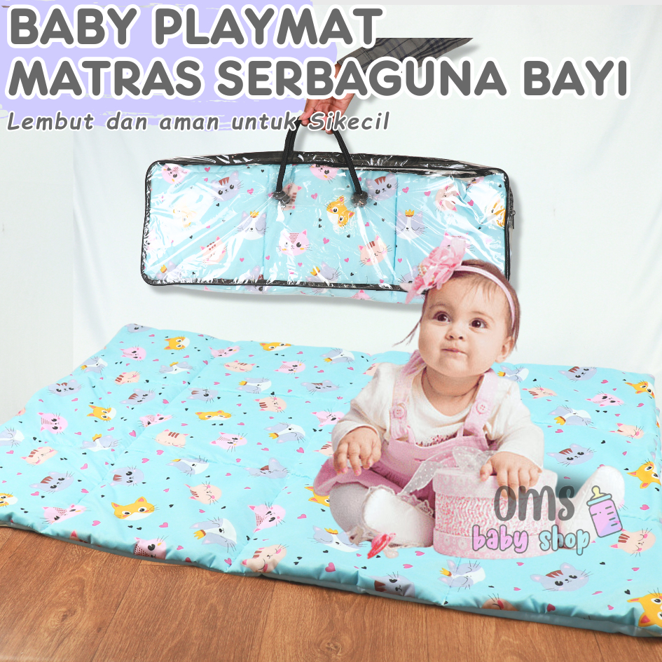 PREMIUM Baby Playmat Matras Bayi Serbaguna / Matras Karpet Lipat Bayi