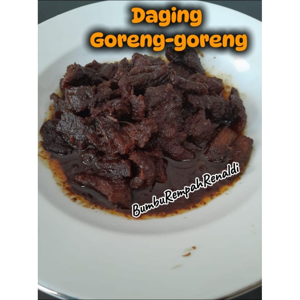 

Bumbu goreng-goreng dan Ayam kecap