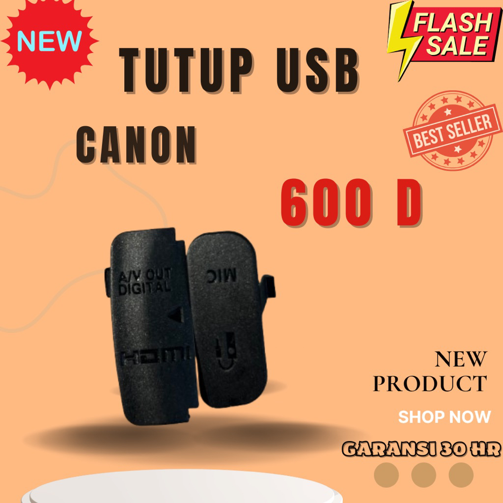 Tutup usb kamera canon 600d Baru dan bergaransi