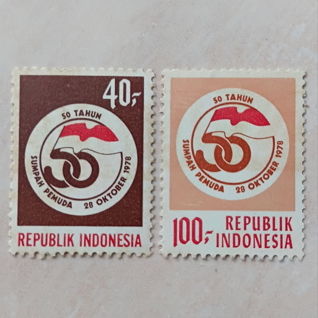 

Perangko Prangko Kuno Seri 50 Tahun Sumpah Pemuda 1978 Mint - YN2585
