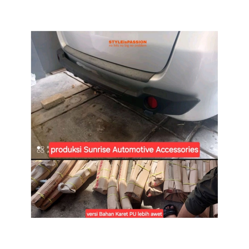 Bumper Belakang Toyota Avanza 2006-2011 Model Oris