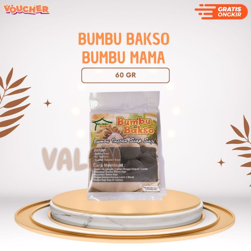 

Bumbu Instan - Bumbu Mama - Bumbu Bakso 60 Gr - HALAL