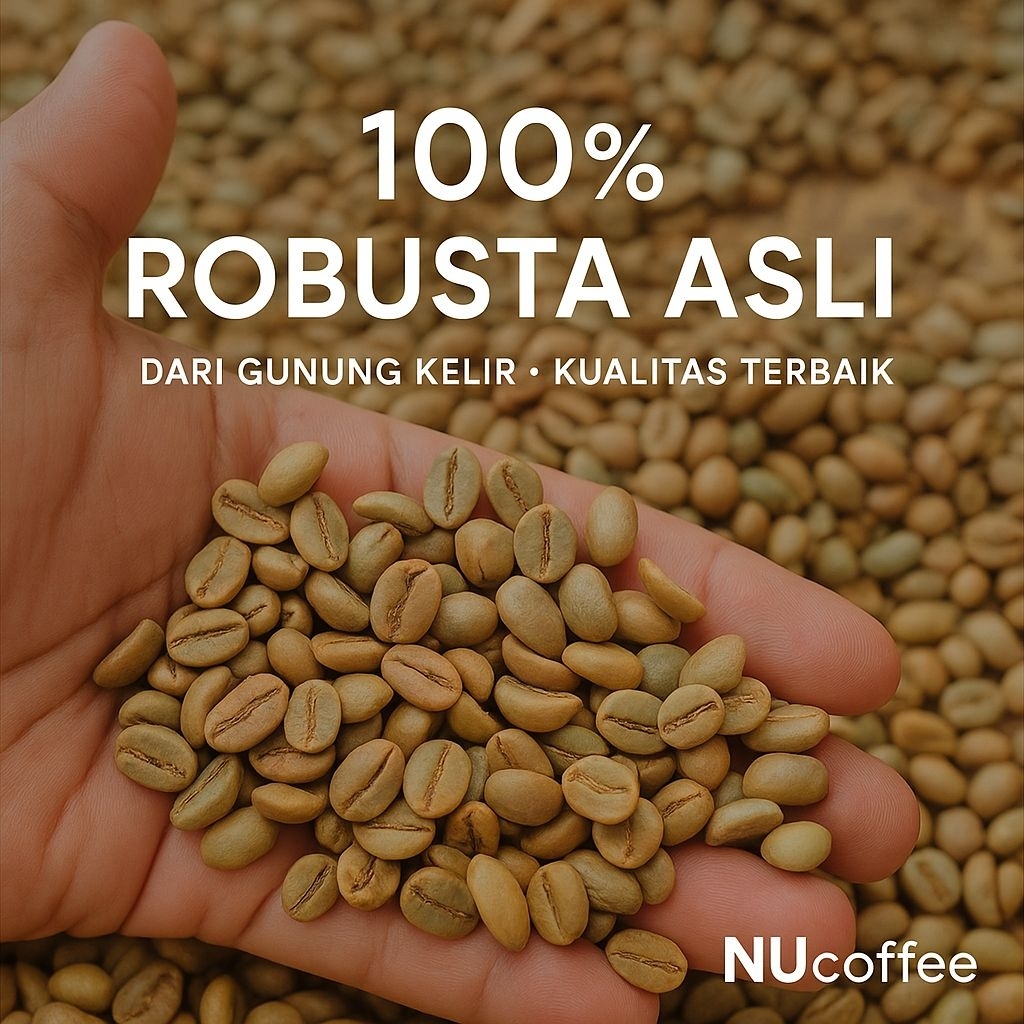 

biji kopi mentah robusta sortir 5kg