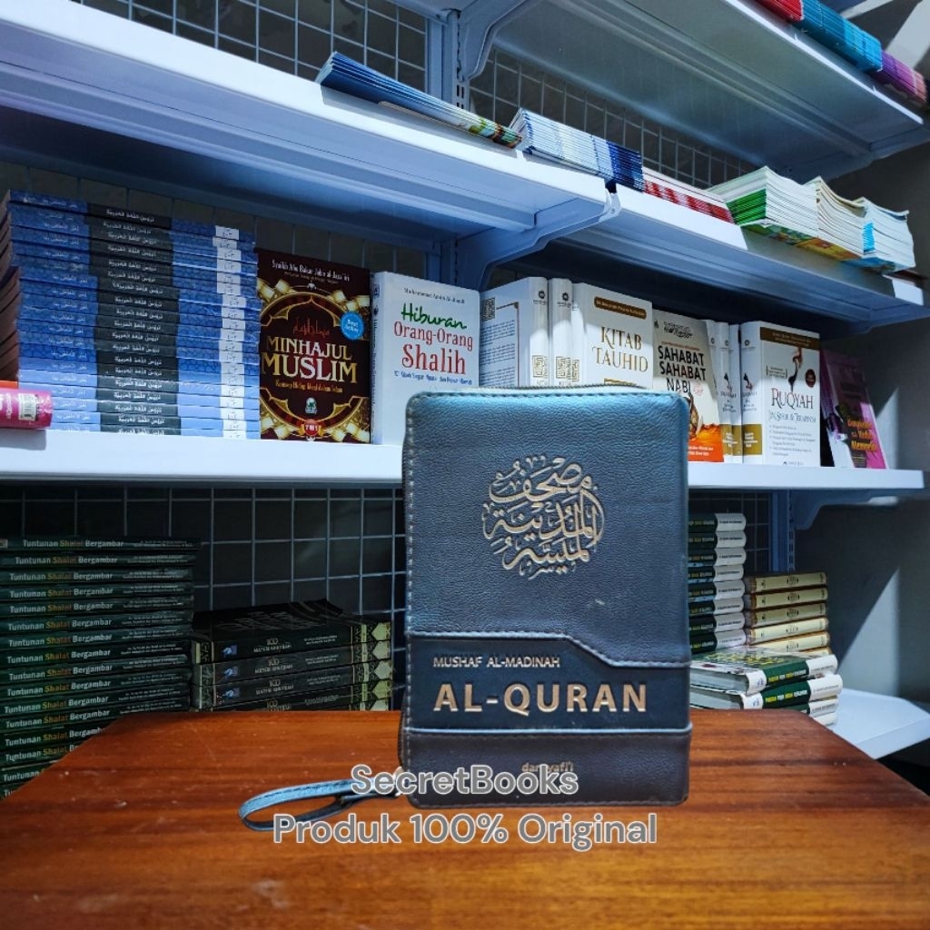 Al Quran Mushaf Al Madinah Standar Madinah A6 Kalep Resleting
