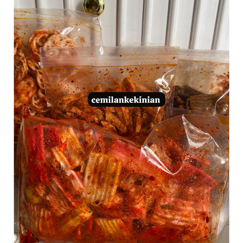 

seblak mix/kerupuk seblak campur 1kg dapat 4 produk kemasan 250gram bisa request via catatan