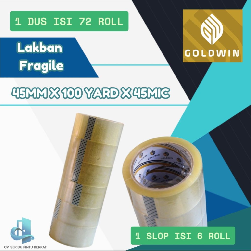 

LAKBAN BENING KUAT 100 YARD