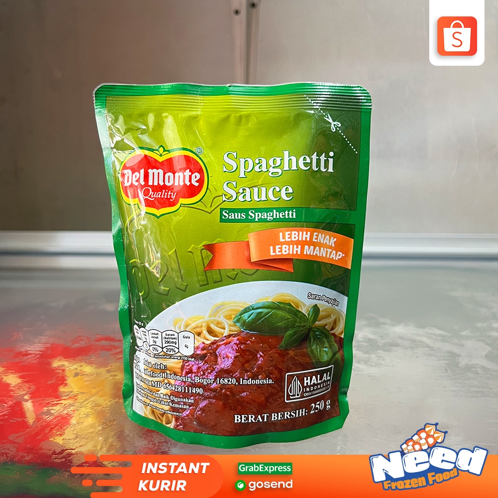 

DELMONTE SAUS SPAGHETTI 250GR | DELMONTE SPAGETTI 250GR | SAUS SPAGETI MURAH 250GR