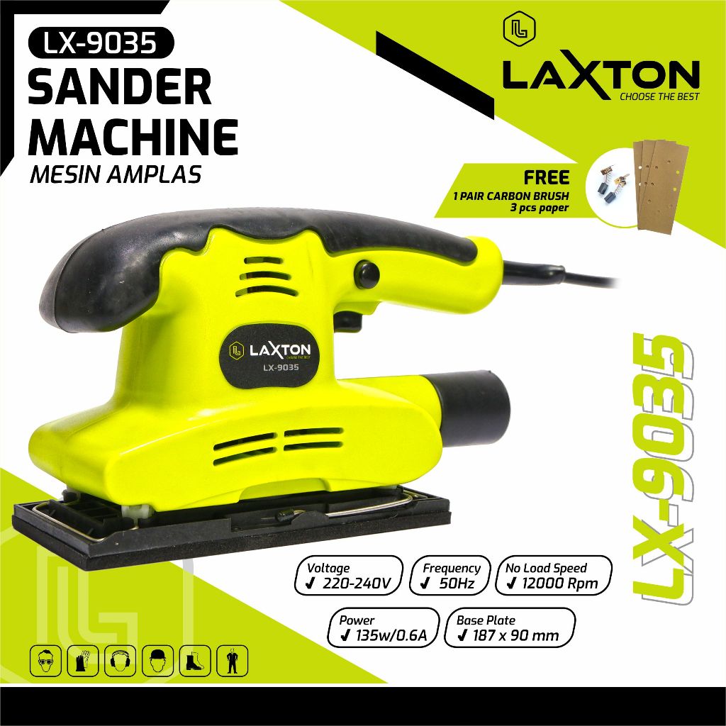 Laxton LX-9035 Sander Machine mesin amplas