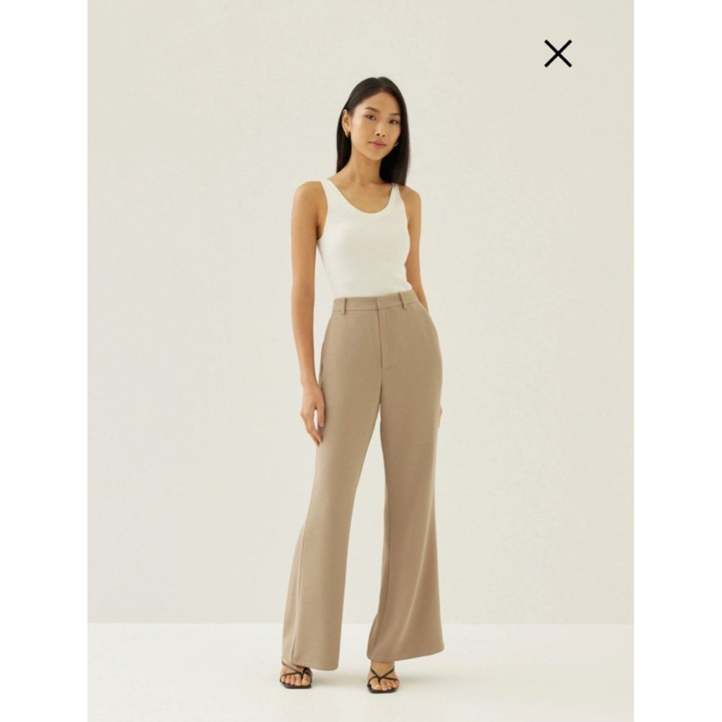 Love Bonito - Pvara Regular Flare Pants