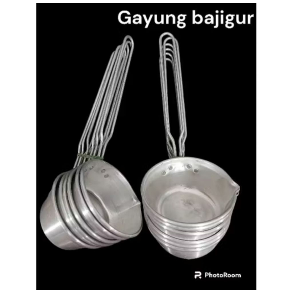 Gayung Bajigur Alumunium / Gayung Air Panas