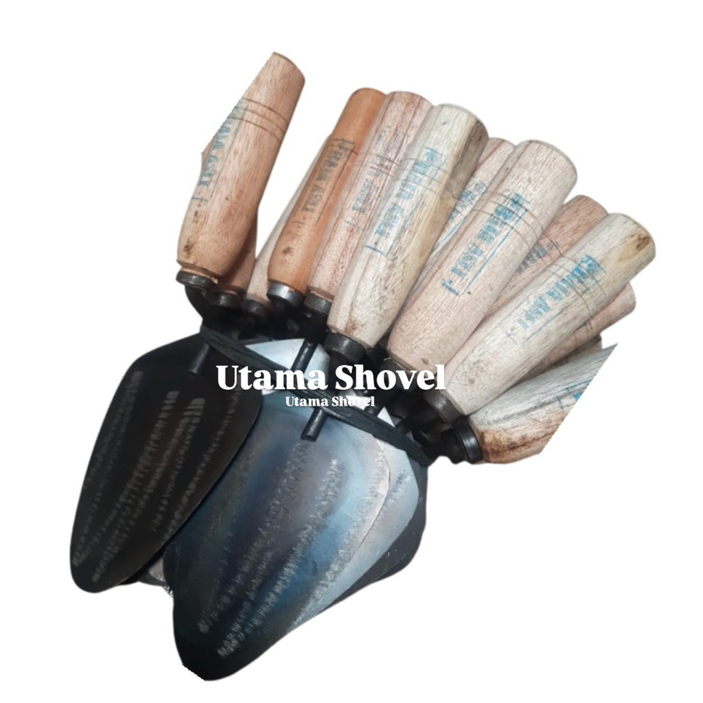 Sendok Semen Baja Hitam Cetok Tukang