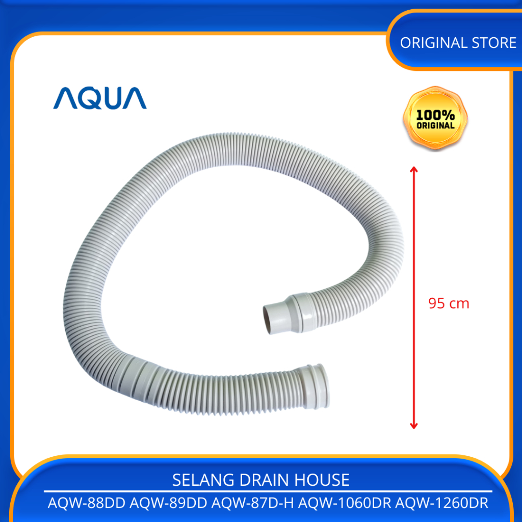 Selang Pembuangan / Drain Hose Air Luar Mesin Cuci 1 Tabung AQUA AQW-88DD AQW-89DD AQW-87D-H AQW-106
