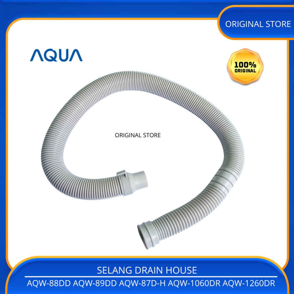 Drain Hose Selang Putih Pembuangan Air Luar Mesin Cuci 1 Tabung AQUA AQW-88DD AQW-89DD AQW-87D-H AQW