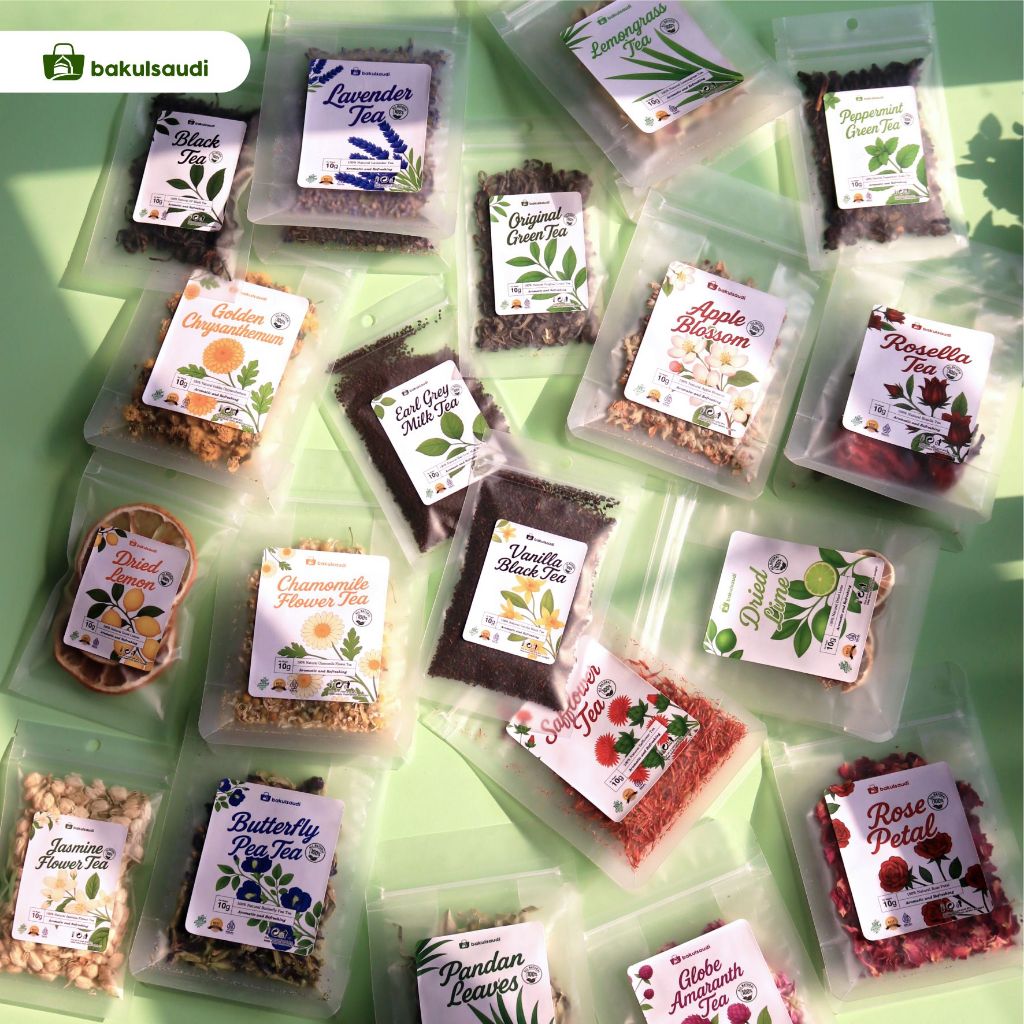 

Teh Premium Organik - Asli 100% Organik Tanpa Pengawet - Premium Organic Tea 10gr