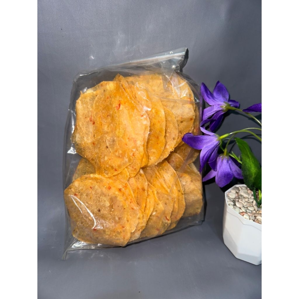 

opak bulat singkong pedas