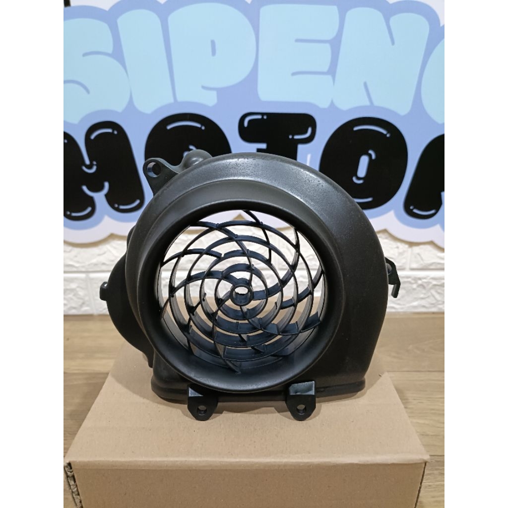 TUTUP COVER KIPAS RADIATOR BEAT KARBU SCOOPY KARBU SPACY KARBU KVY 2008 2009 2010 2011 2012 AUTOPART