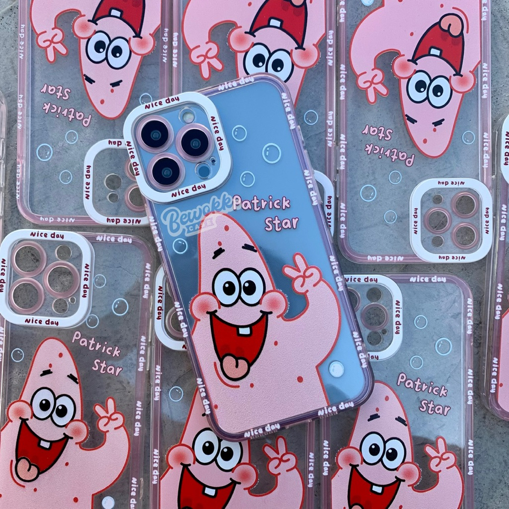 PATRICK SILICONE CLEAR IPHONE CASE