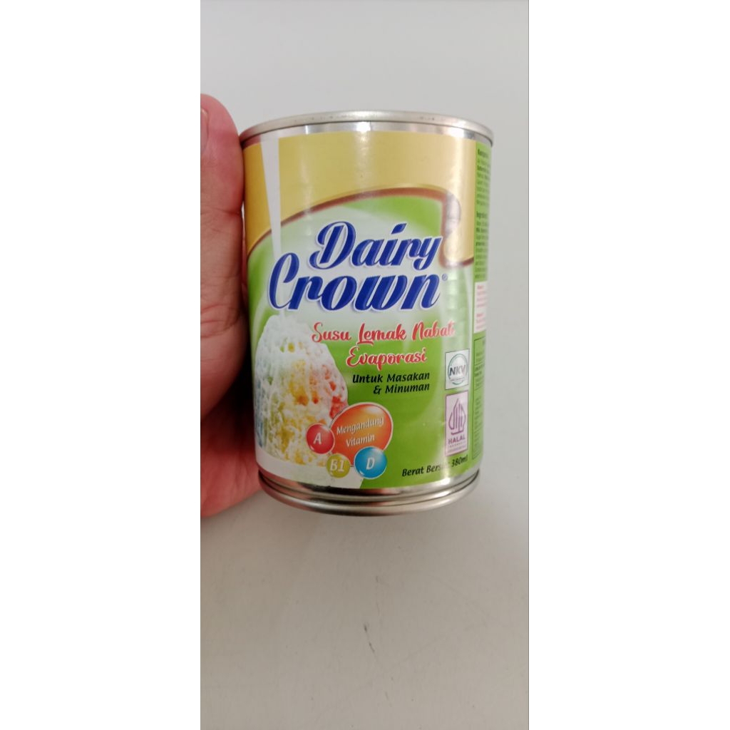 

SUSU EVAPORASI DAIRYCROWN 380GR