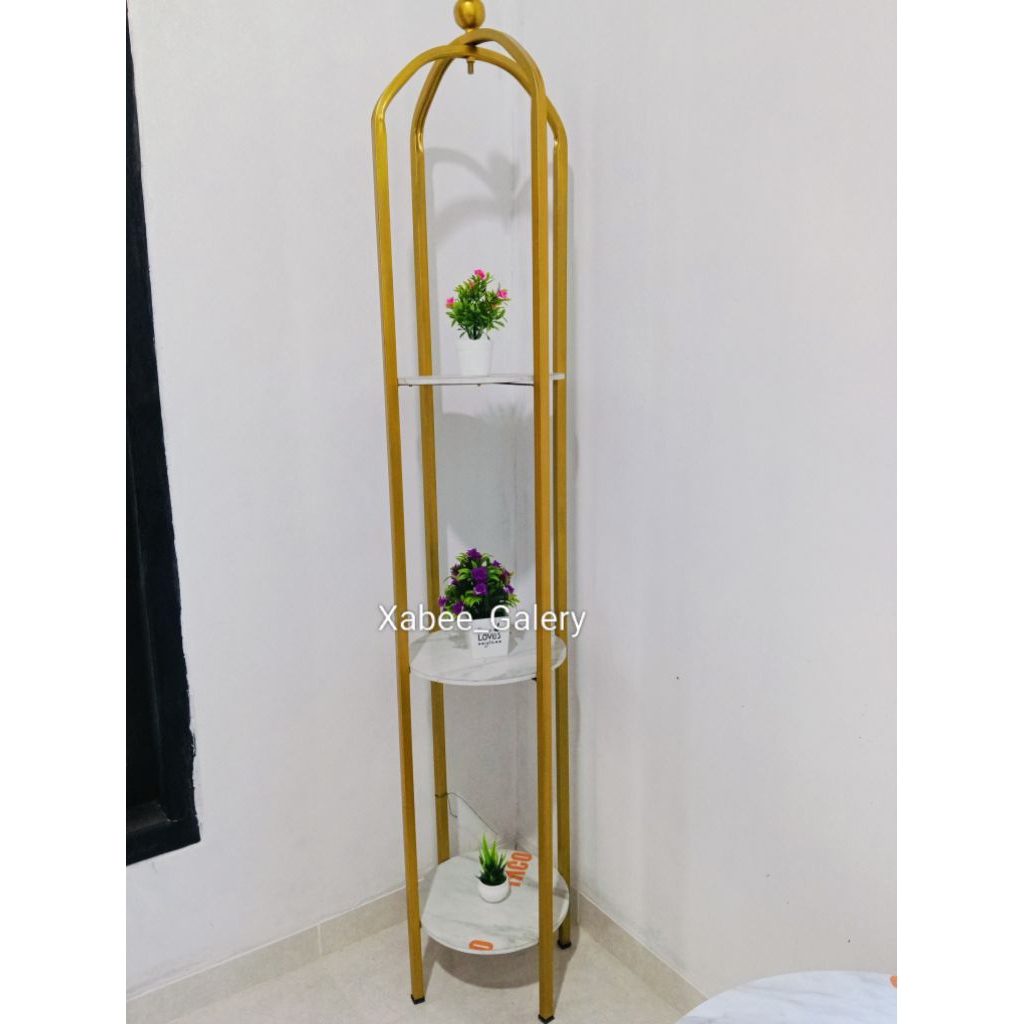 Rak Sangkar Burung/ rak sudut hias minimalis